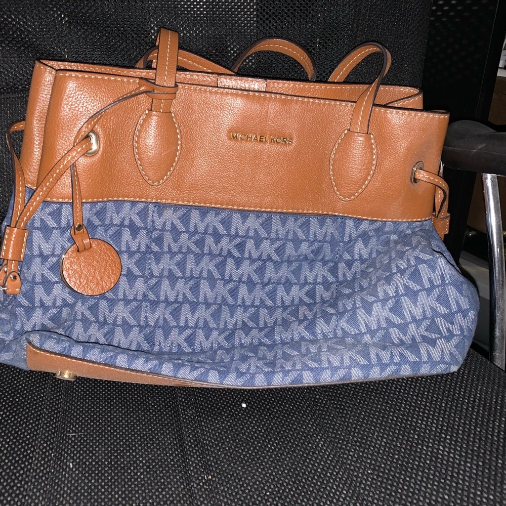 MK denim purse!
